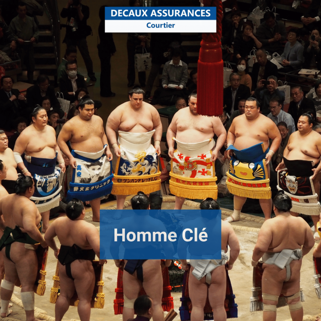Assurance homme clé sumo tokyo japon