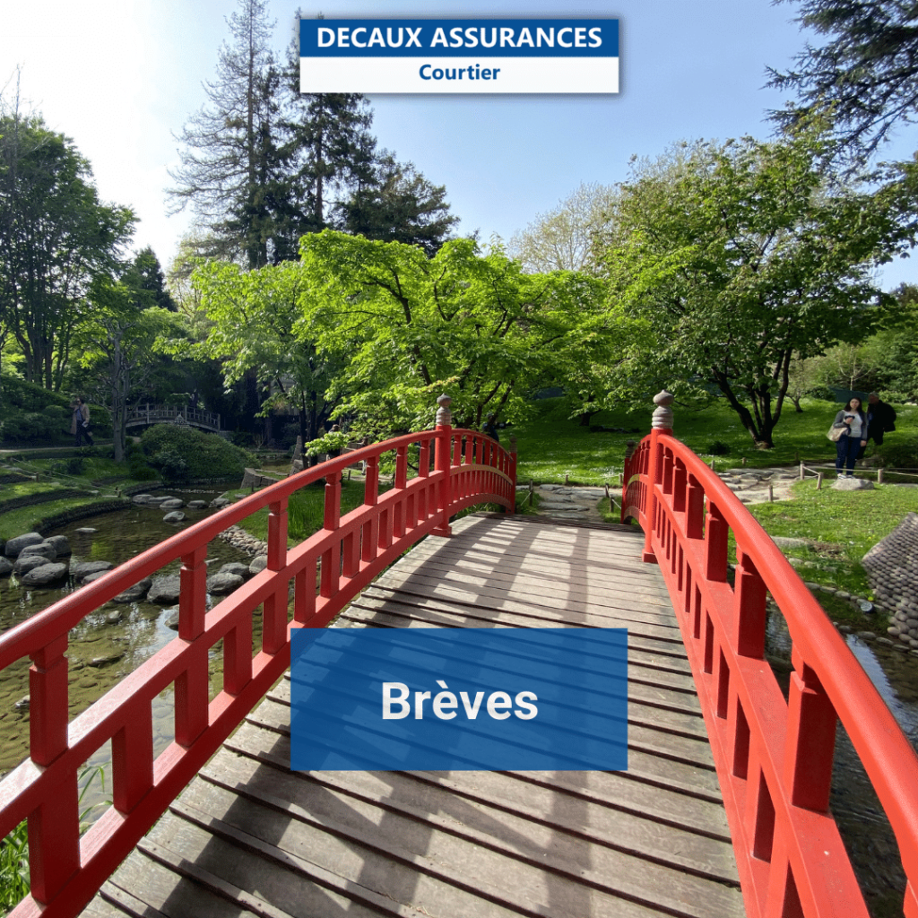 Actualites Breves - Decaux Assurances - Pont rouge - jardin albert kahn