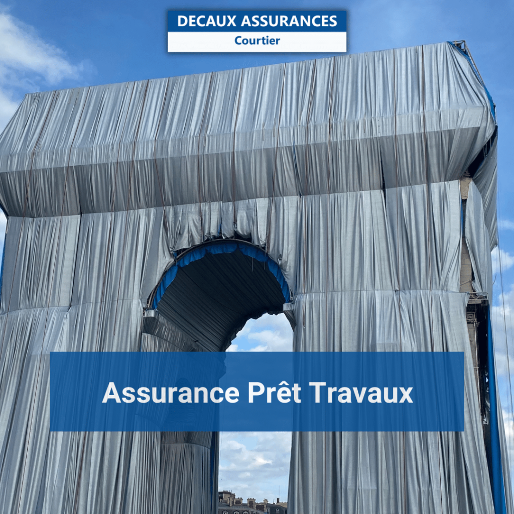 Assurance sur pret immobilier pour travaux des particuliers arc de triomphe christo