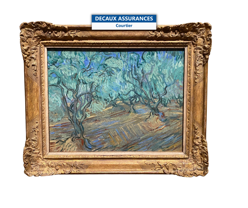 Vincent Van Gogh and the Olivers Decaux Assurances Oliviers