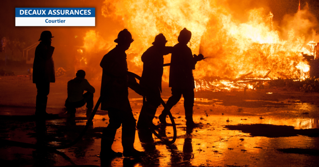 Incendies en Gironde : exclusion de la procédure de catastrophe naturelle. Les sinistrés devront se tourner vers les assureurs. Decaux Assurances - Pompiers - Gironde
