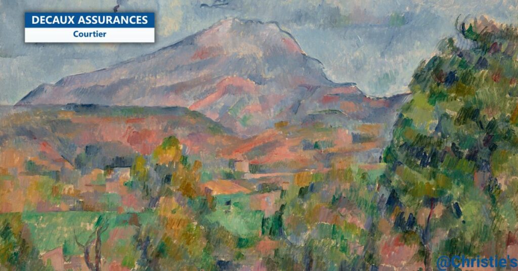 Decaux Assurances - Paul Cezanne - La Montagne Sainte-Victoire - The Paul Allen Collection est la plus grosse vente aux enchères de l'histoire - www.decauxassurances.com