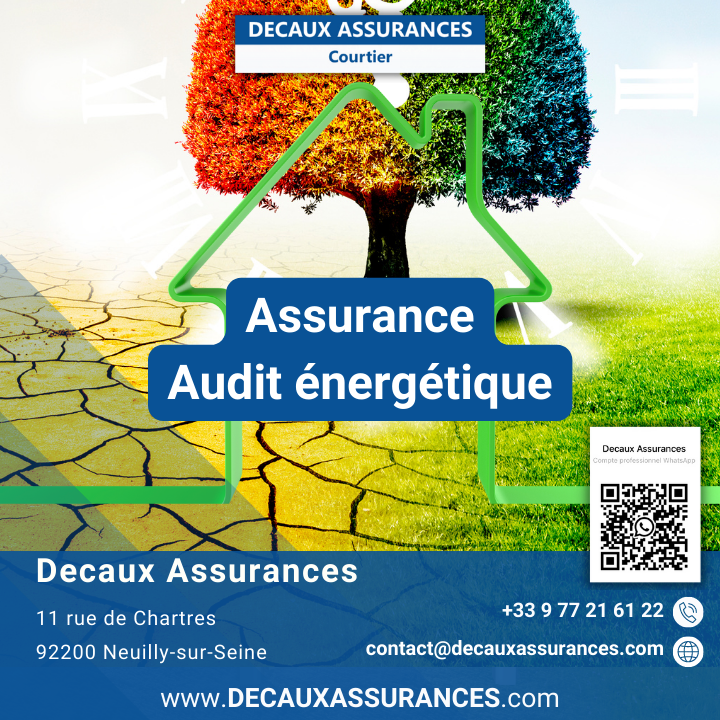 Decaux Assurances - Assurance Audit énergétique Assurances - OPQIBI 1905 - OPQIBI 1911 - OPQIBI 1717 - Qualibat 8731 - Cerqual Qualitel Certification - LNE - Certibat - Afnor - RC Pro - RCPro www.decauxassurances.com