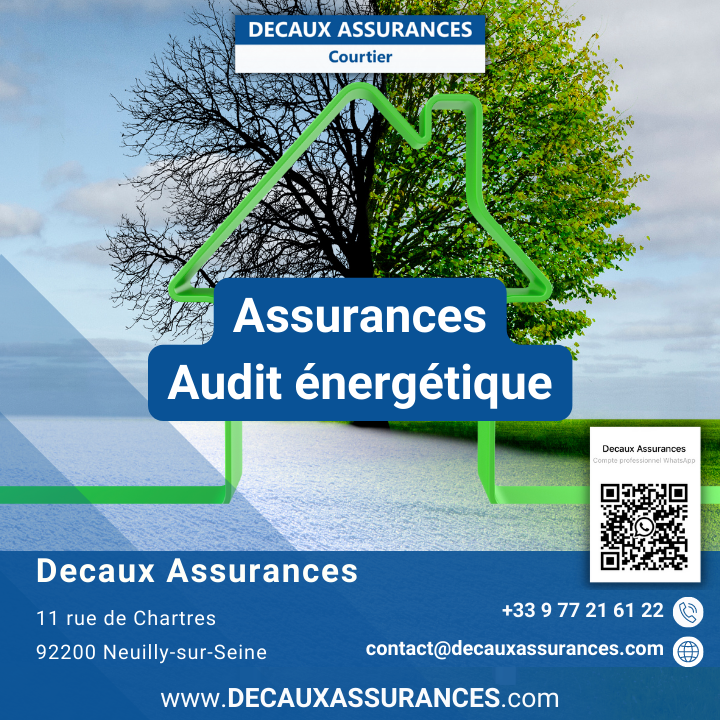 Decaux Assurances - Assurances Audit énergétique Assurance - OPQIBI 1905 - OPQIBI 1911 - OPQIBI 1717 - Qualibat 8731 - Cerqual Qualitel Certification - LNE - Certibat - Afnor - RC Pro - RCPro www.decauxassurances.com
