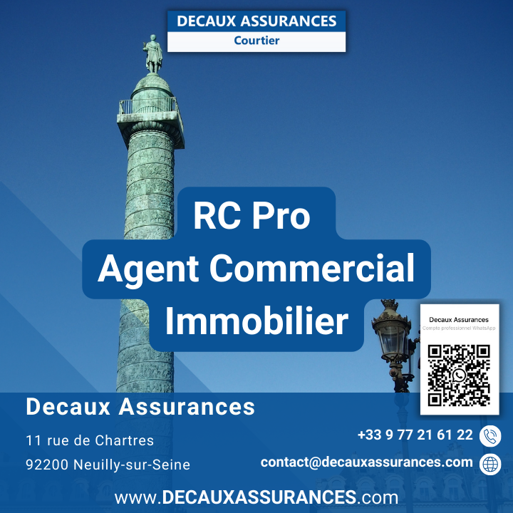 Decaux Assurances - Produit Google - RC Pro Agent Commercial Immobilier - www.decauxassurances.com - Courtier Neuilly-sur-Seine