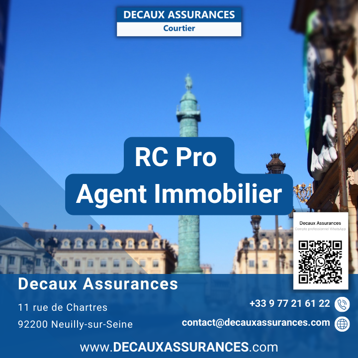 Decaux Assurances - Produit Google - RC Pro Agent Immobilier - www.decauxassurances.com - Courtier Neuilly-sur-Seine