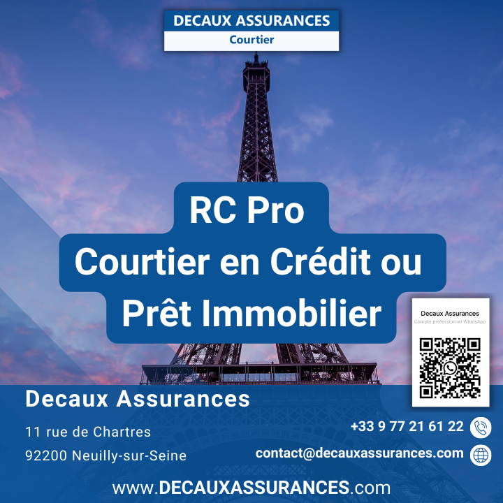 Decaux Assurances - Produit Google - RC Pro pour Courtier en Crédit ou Prêt Immobilier - www.decauxassurances.com - Courtier Neuilly-sur-Seine