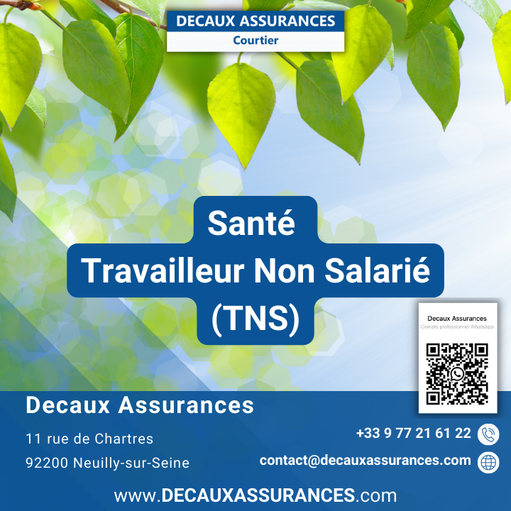 Decaux Assurances - Produit Google - Santé Travailleur Non Salarié - TNS - www.decauxassurances.com - Courtier Neuilly-sur-Seine