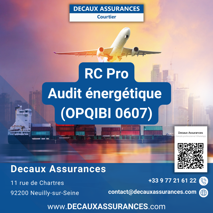 Decaux Assurances - Produit Google - Assurance RCP OPQIBI 0607 - RCPro - www.decauxassurances.com - Audit Energétique transport CO2 Marchandises