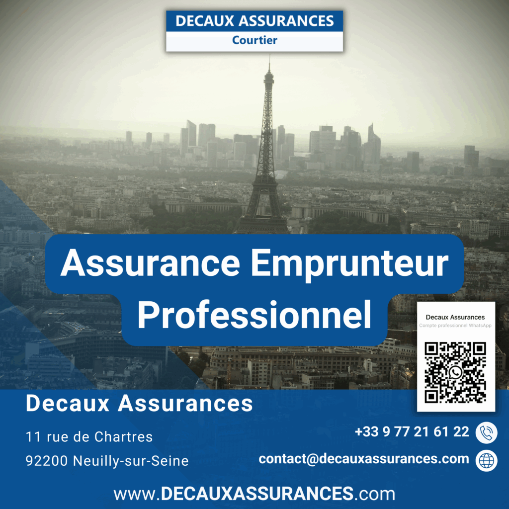 Decaux Assurances -Produit Google -Assurance -Emprunteur -Professionnel -www.decauxassurances.com - Courtier -Neuilly-sur-Seine - Assurance de prêt pro