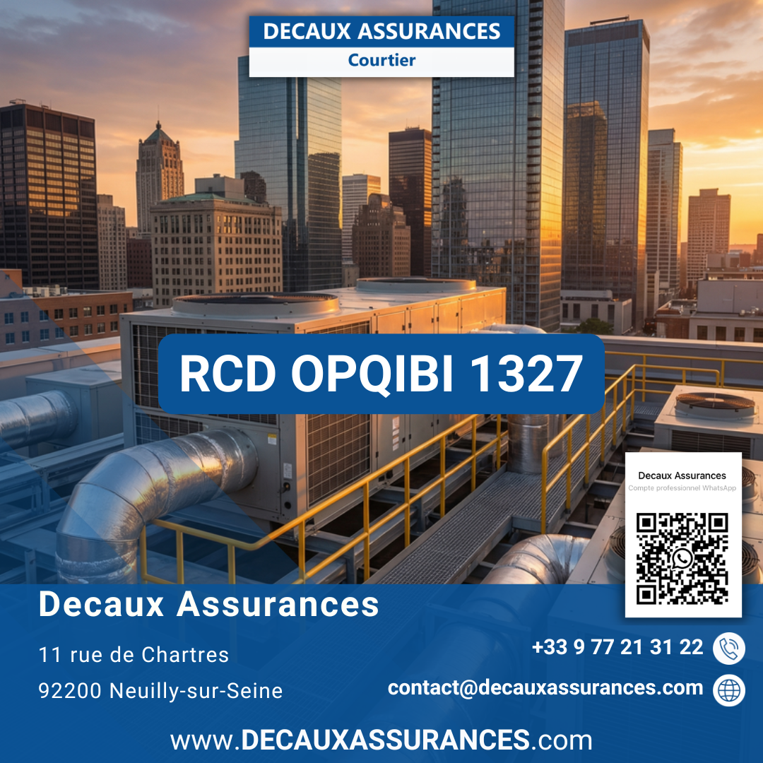 RCD Traitement Climatique OPQIBI 1327 HVAC - Decaux Assurances Courtier Neuilly-sur-Seine