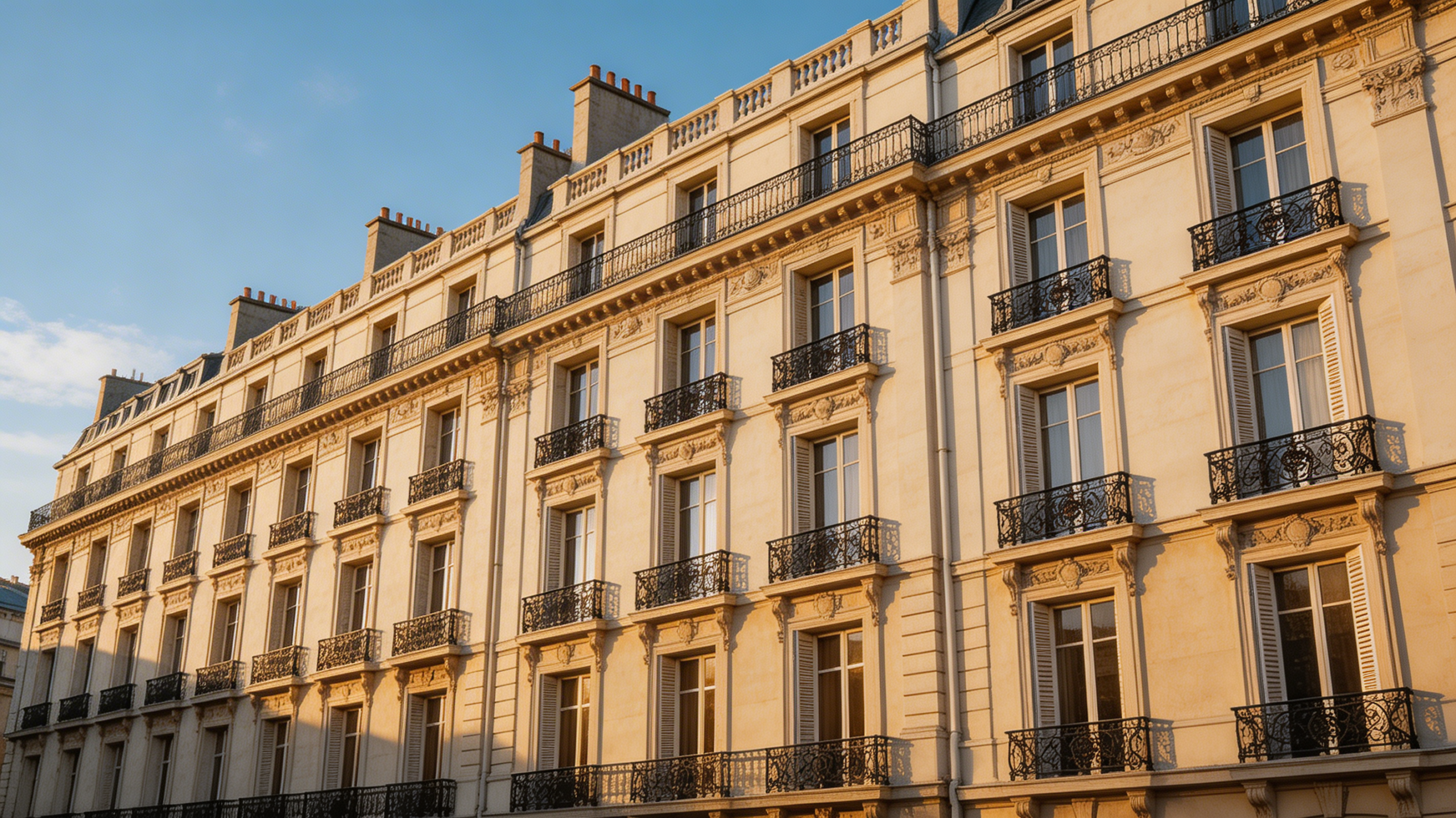 Facade immeuble haussmannien Paris - Assurance MRI Decaux Assurances