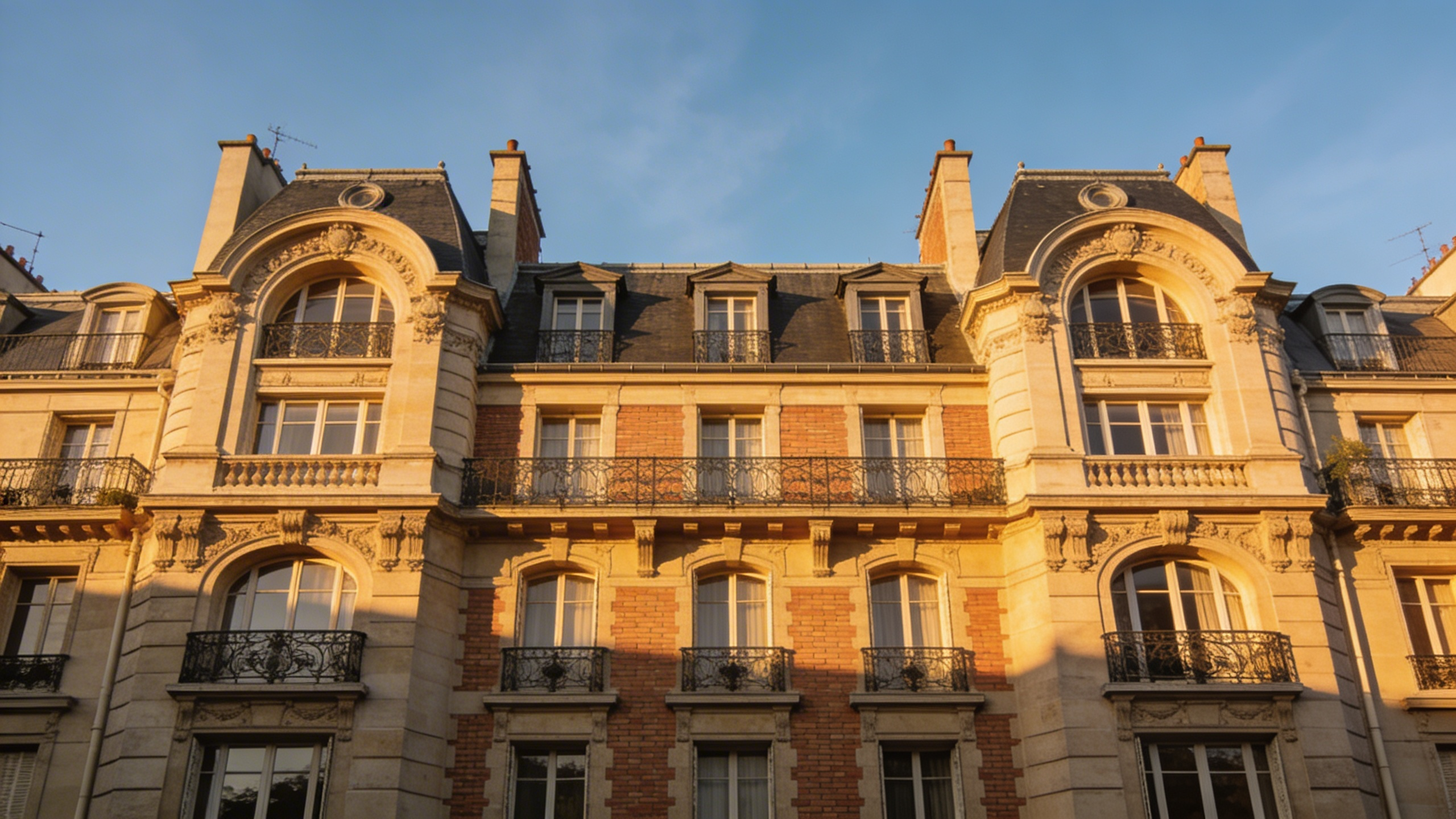 Immeuble parisien elegant facade pierre - Assurance multirisque immeuble Decaux Assurances