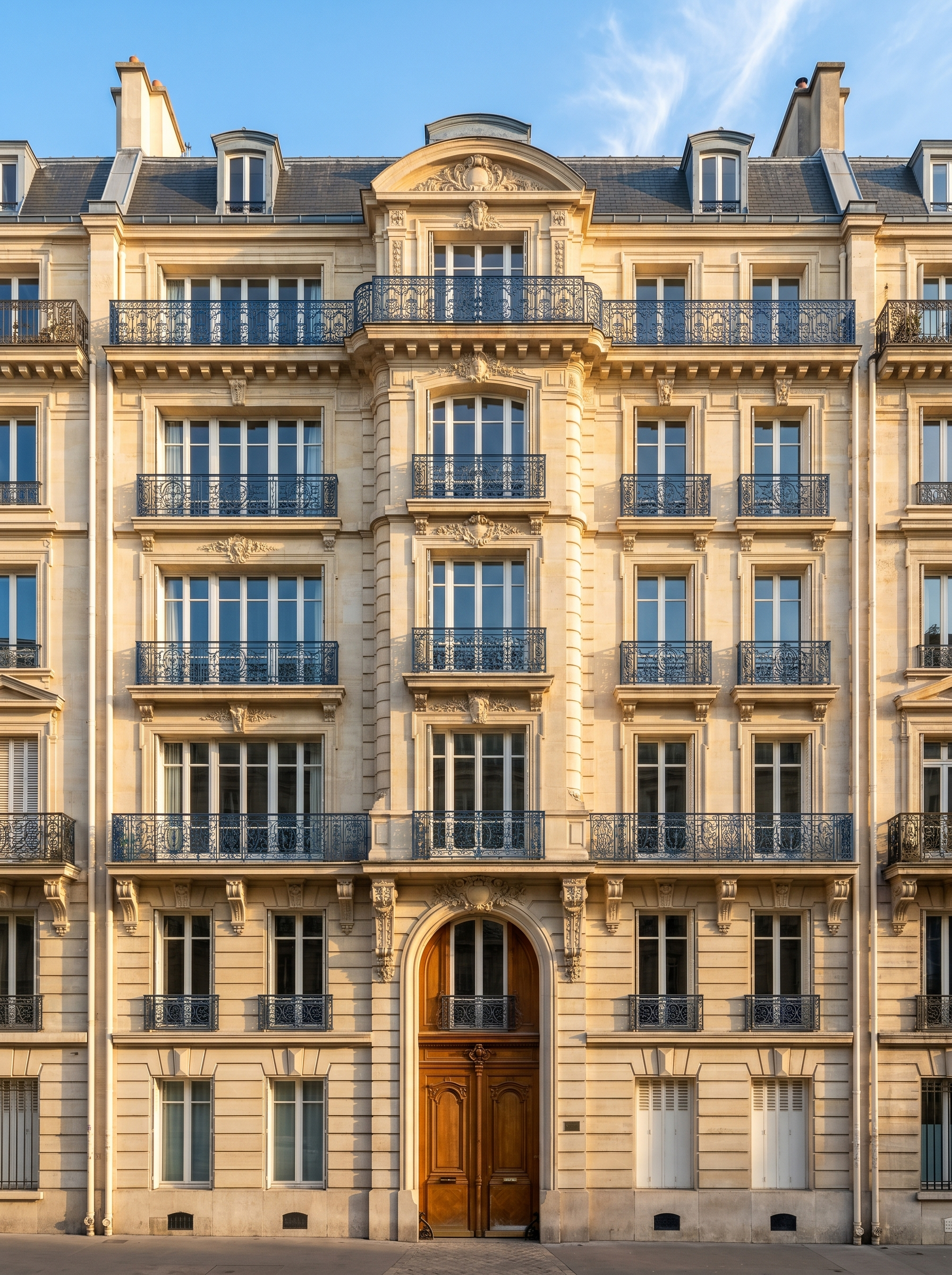 Immeuble haussmannien en copropriété — assurance syndic bénévole Decaux Assurances