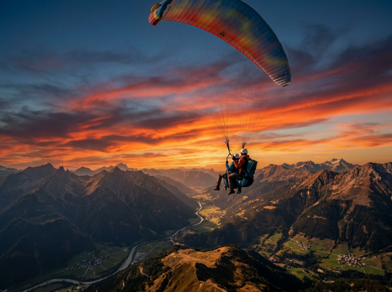 Parapente et activités aériennes — assurance emprunteur
