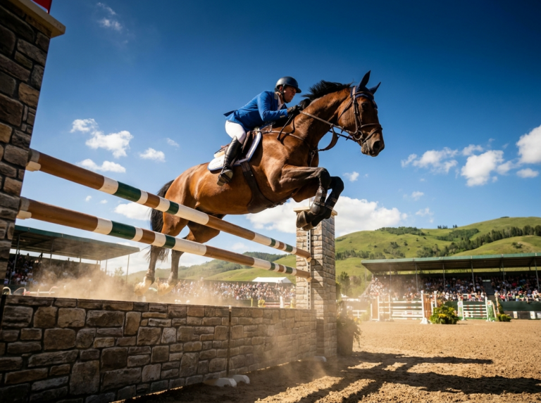 Saut d'obstacles équitation — assurance emprunteur