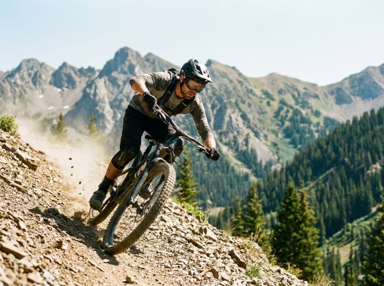 VTT descente et cyclisme — assurance emprunteur