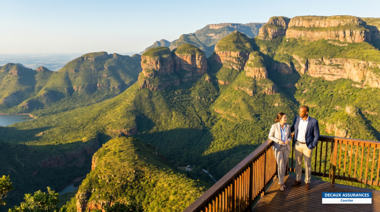 Canyon de la rivière Blyde et ses formations rocheuses, Mpumalanga, Afrique du Sud