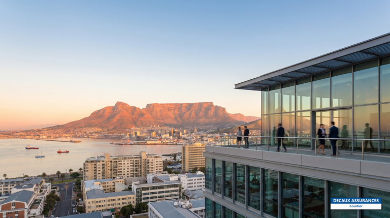 Montagne de la Table dominant Le Cap, Afrique du Sud — cadre de vie des expatriés français