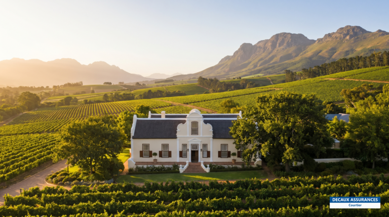 Vignobles et architecture cape dutch de Stellenbosch, Cap-Occidental, Afrique du Sud