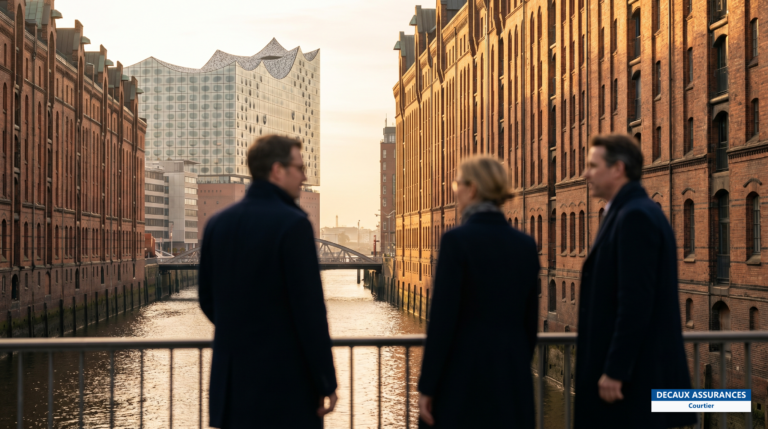 Port et Speicherstadt de Hambourg, Allemagne