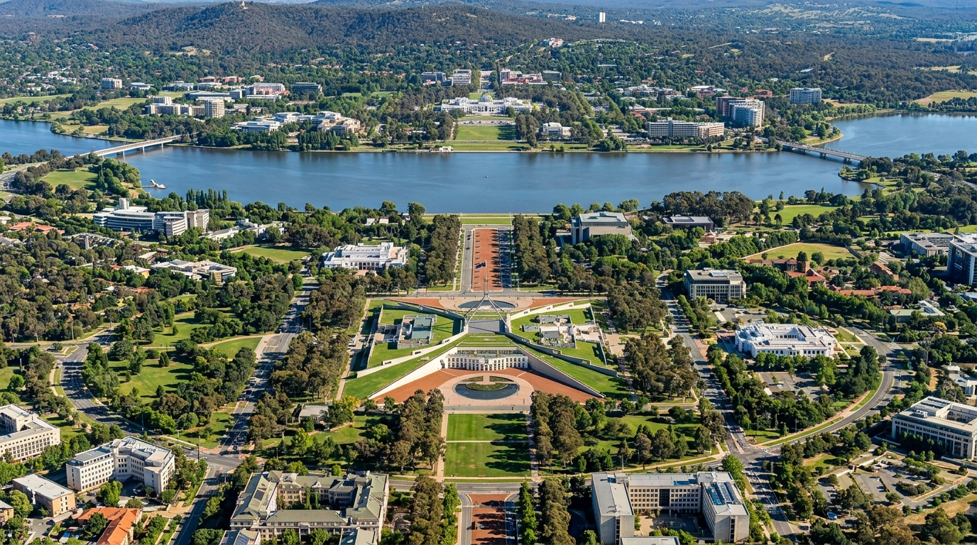 Brisbane et sa rivière au crépuscule, Queensland, Australie