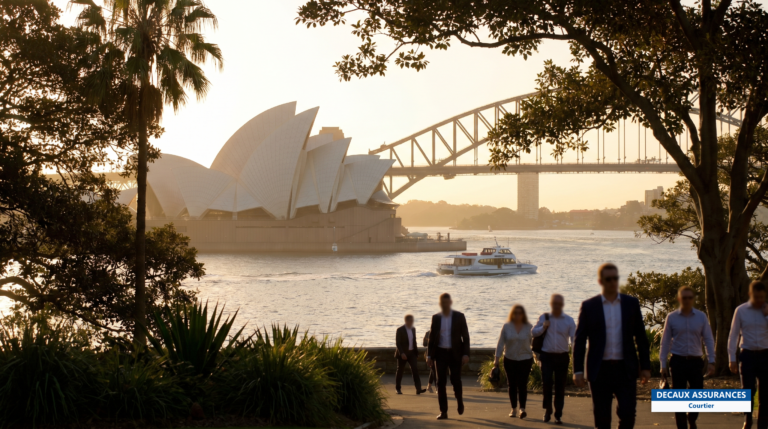 Opéra de Sydney et Harbour Bridge, Nouvelle-Galles du Sud, Australie — vivre à Sydney