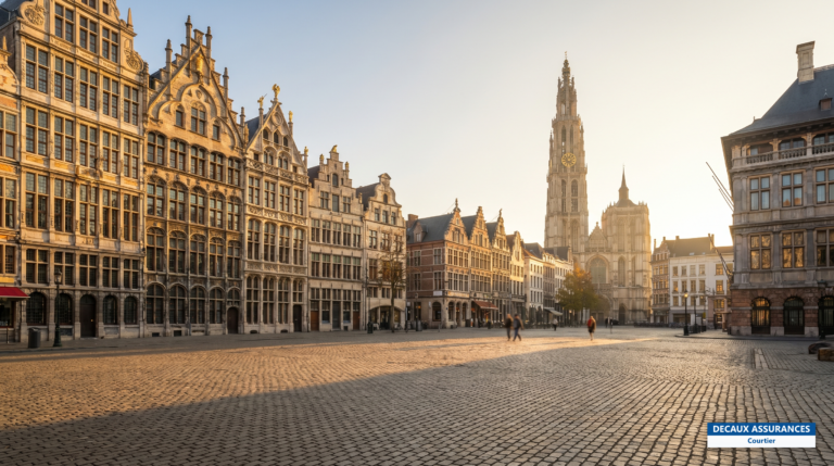 Grand-Place et maisons de guilde d'Anvers, Belgique — ville portuaire prisée des expatriés