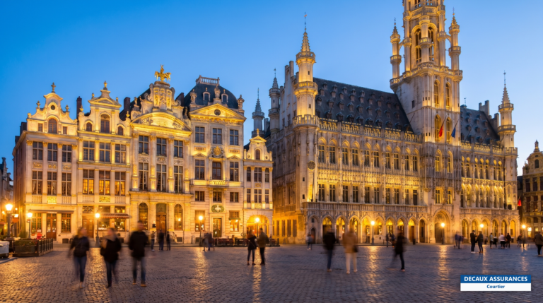 Grand-Place de Bruxelles illuminée, Belgique