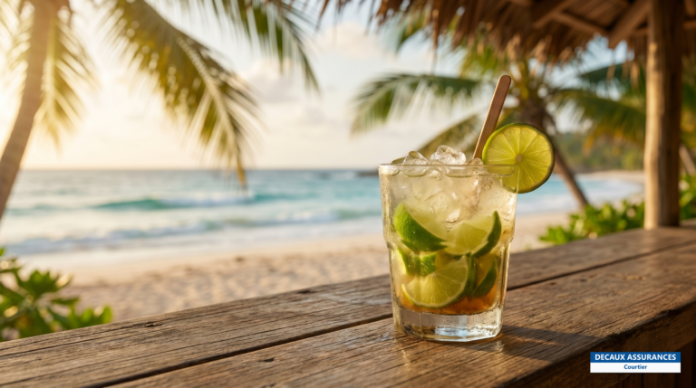 Caipirinha, cocktail brésilien à la cachaça et au citron vert