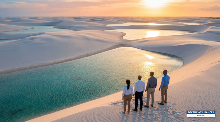 Dunes blanches et lagunes turquoise des Lençóis Maranhenses, Brésil