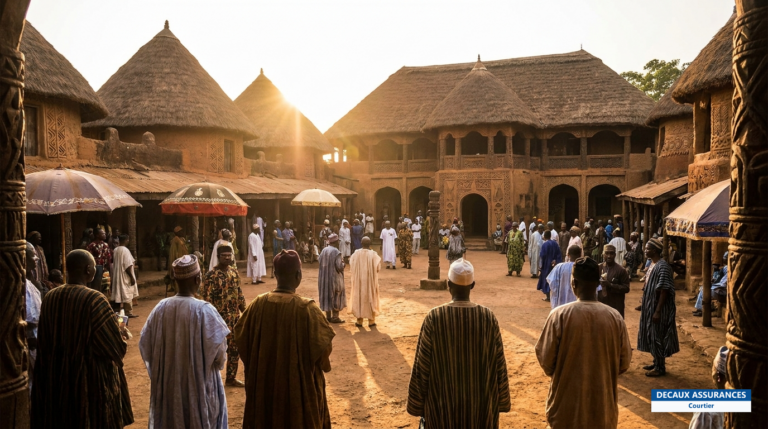 Palais des sultans de Foumban, royaume Bamoun, Ouest du Cameroun
