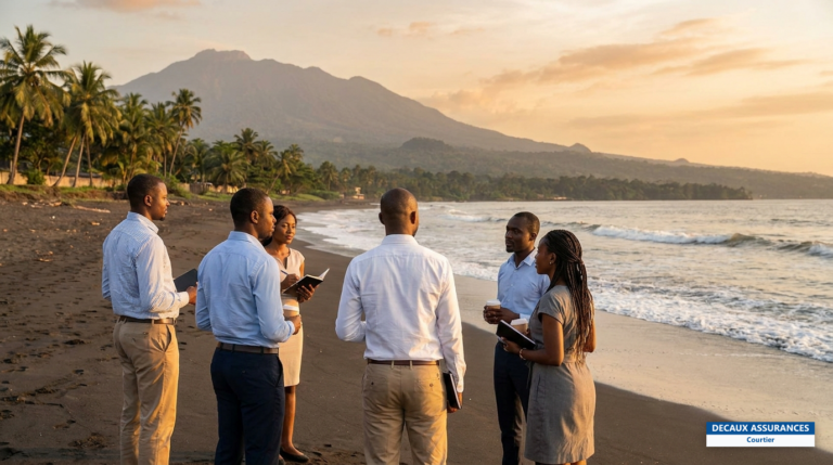 Limbé et ses plages de sable noir sur la côte du Sud-Ouest, Cameroun