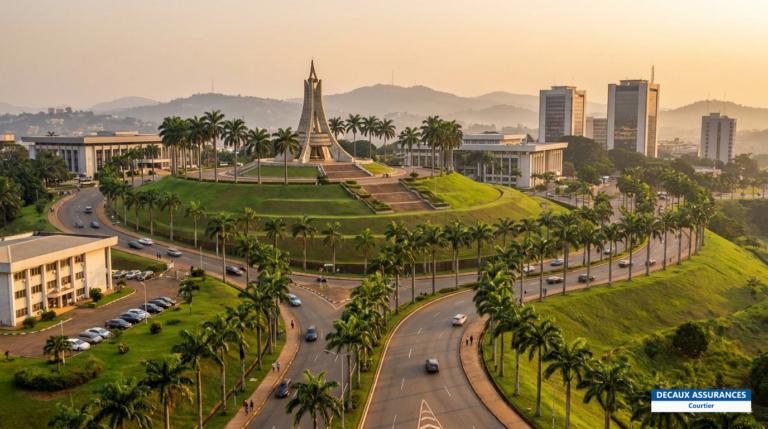 Quartier administratif de Yaoundé, Cameroun — capitale politique et cœur consulaire