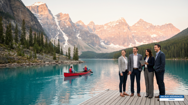 Lac Moraine et pics des Rocheuses, parc national de Banff, Alberta, Canada