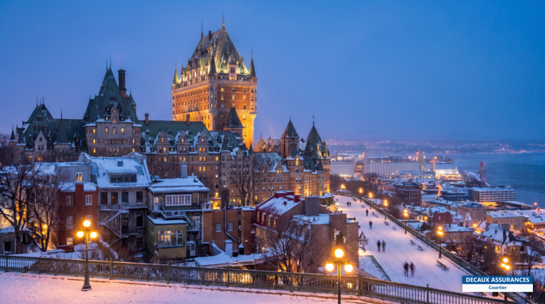 Château Frontenac et Vieux-Québec, Québec, Canada — 22 248 Français inscrits