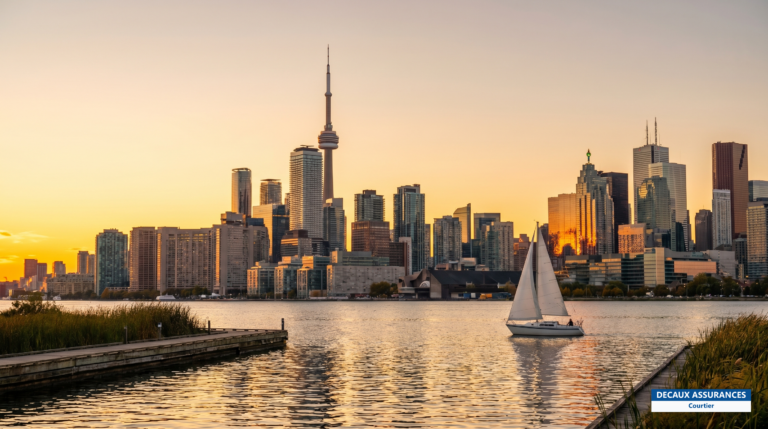 Skyline de Toronto et CN Tower, Ontario, Canada — 12 687 Français inscrits