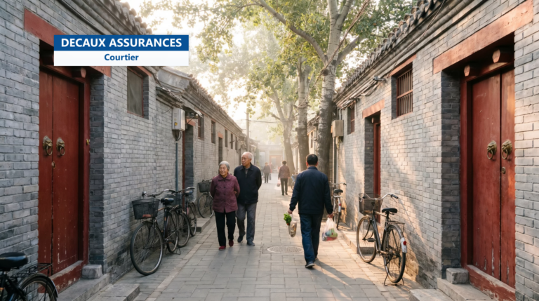 Hutong traditionnel de Pékin, Chine — vivre dans la capitale chinoise