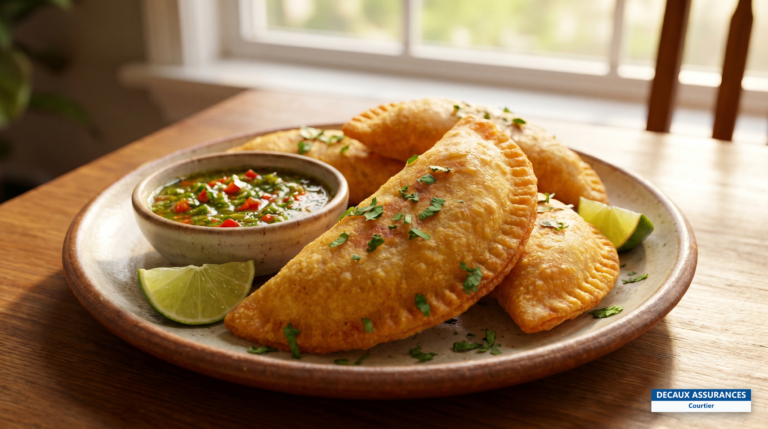 Empanadas frites colombiennes dorées, Colombie