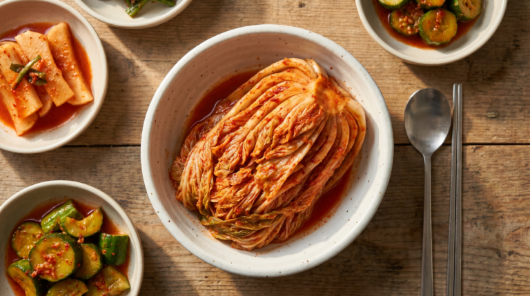 Kimchi, chou fermenté et pimenté coréen