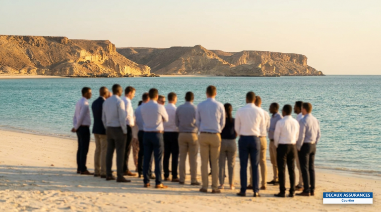 Plage des Sables Blancs et eaux turquoise près de Tadjourah, Djibouti