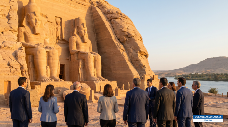 Colosses du temple d'Abou Simbel près d'Assouan, Égypte