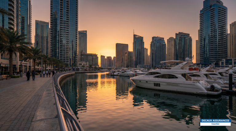 Tours et yachts de Dubai Marina, Émirats arabes unis — premier pôle français du pays