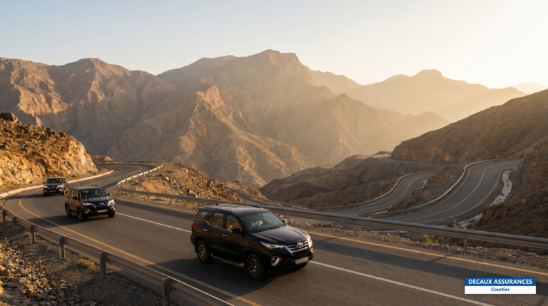 Route de montagne du Jebel Jais, Ras el Khaïmah, Émirats arabes unis