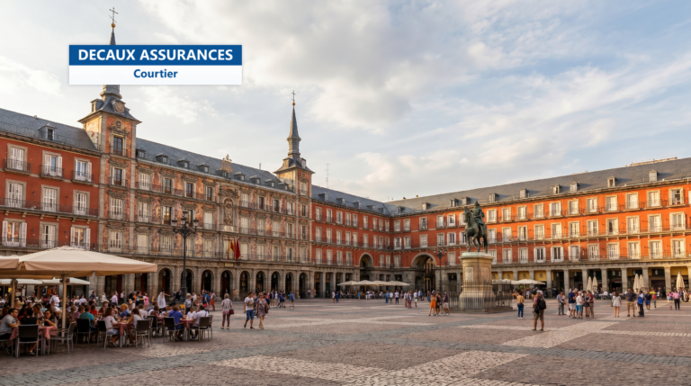 Plaza Mayor et parc du Retiro à Madrid, Espagne — vivre dans la capitale