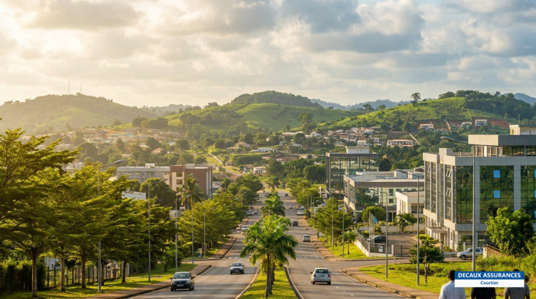 Franceville et les collines du Haut-Ogooué, Gabon — pôle du sud-est