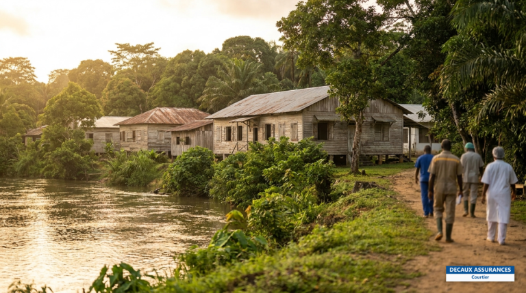 Hôpital Albert Schweitzer de Lambaréné sur le fleuve Ogooué, Gabon — lieu de mémoire