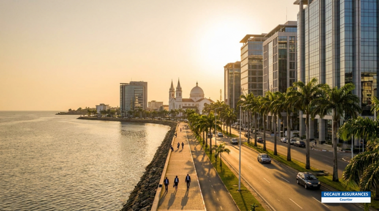 Front de mer de Libreville, Gabon — capitale et cœur de la communauté française