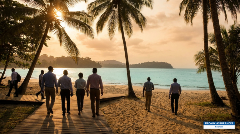 Plages de Pointe Denis et Cap Esterias près de Libreville, Gabon — zones côtières prisées