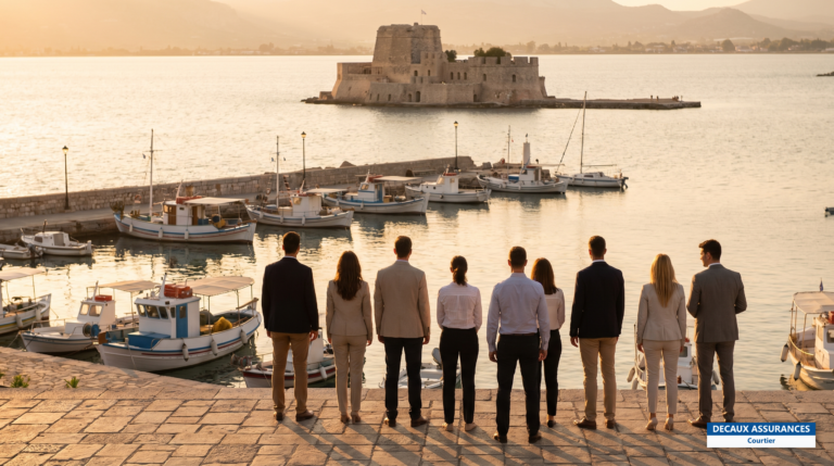 Port et forteresse de Nauplie dans le Péloponnèse, Grèce
